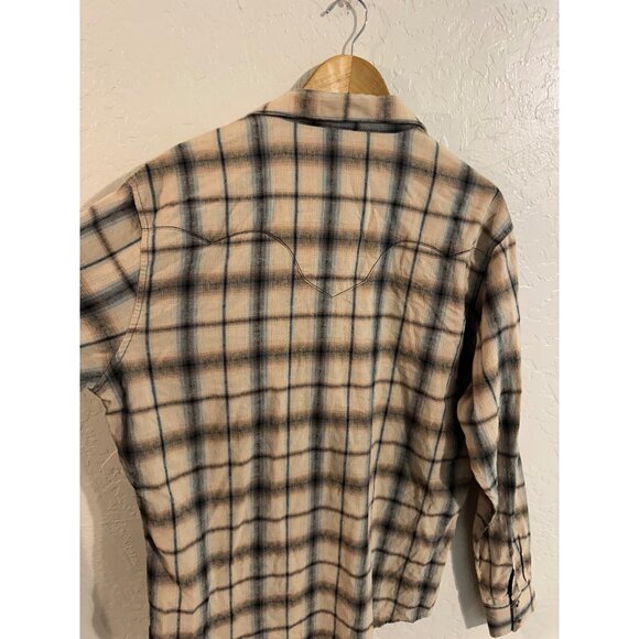 Wrangler Men’s Xxl Retro Western Snap Plaid Shirt - Picture 11 of 12